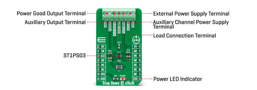 Mikroe Step Down 3 Click